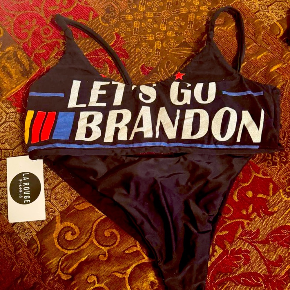 Let’s go Brandon bikini women’s size medium
